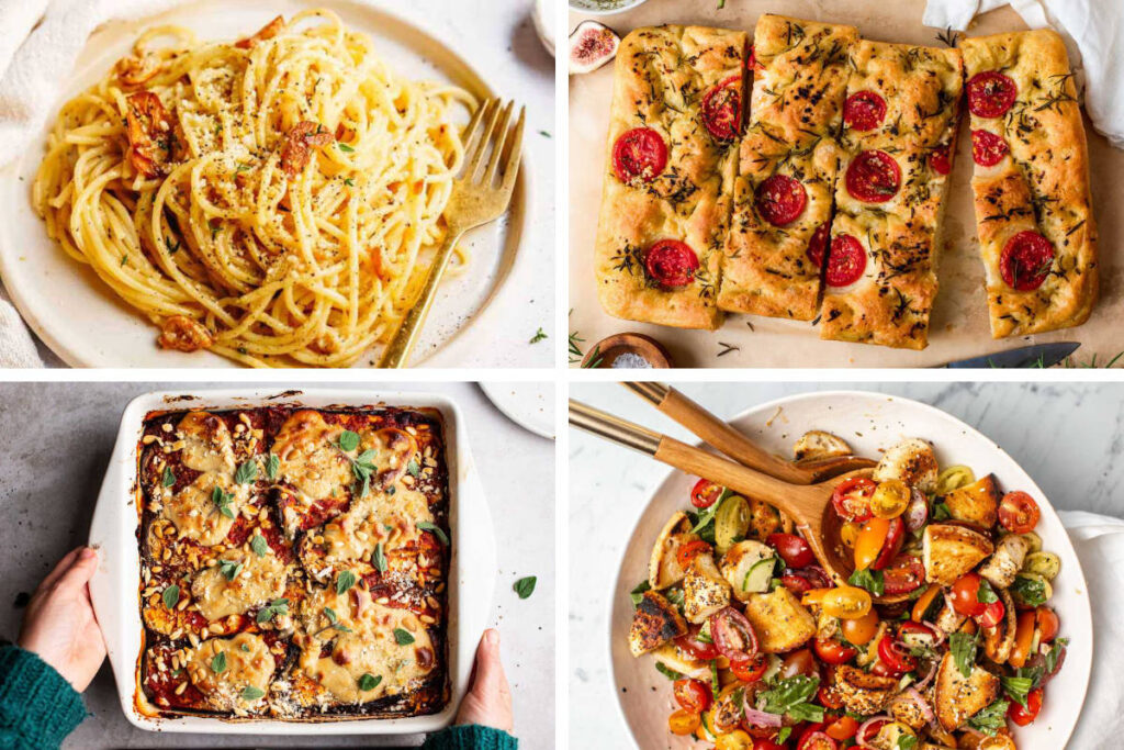 DELICIOUS VEGETARIAN ITALIAN RECIPES