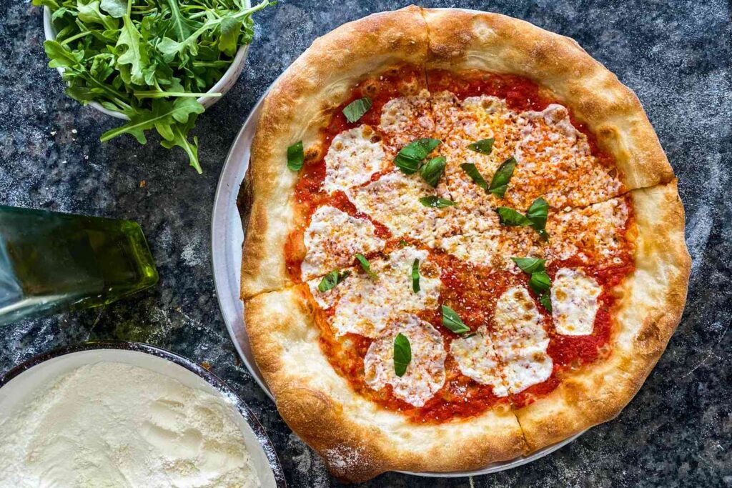 Quick and easy vegetarian Italian recipes Margherita Pizza