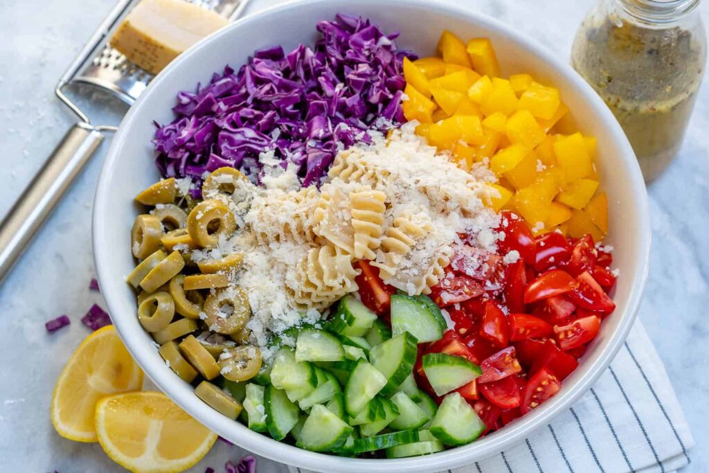 vegetarian cold pasta salad recipe