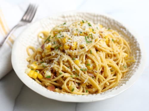 pasta made from Corn