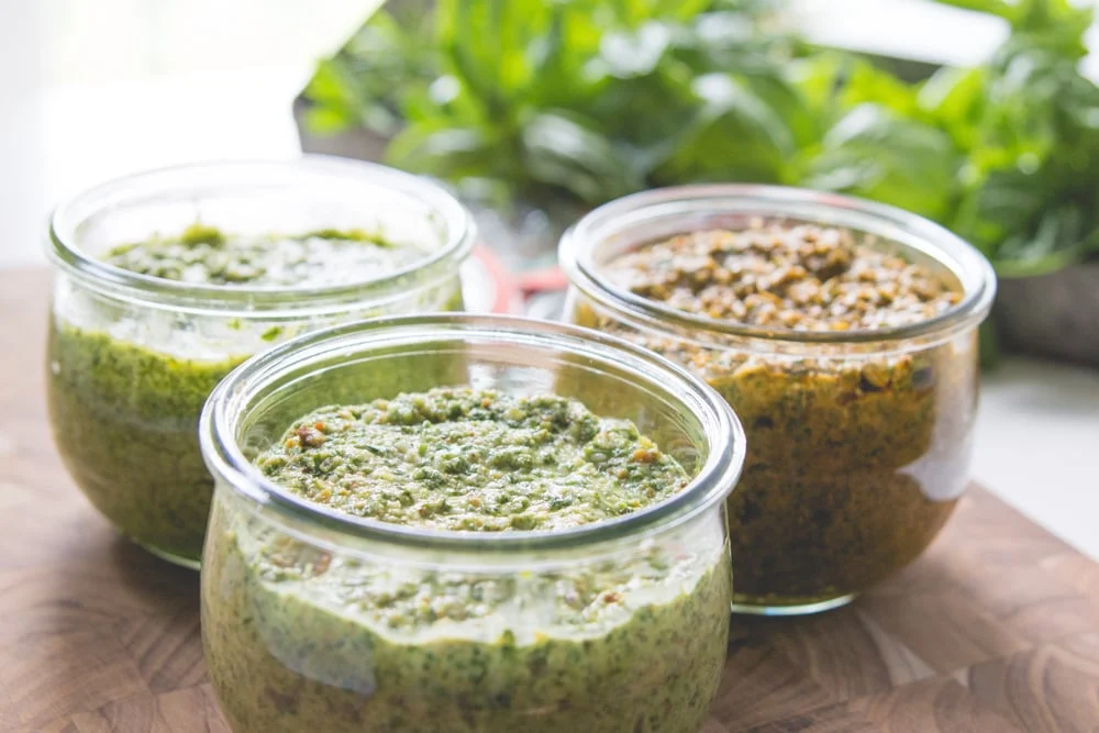Pesto pasta vegetarian recipes