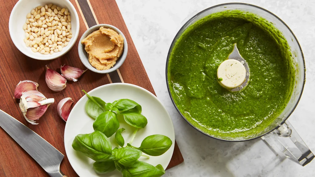Pesto pasta vegetarian recipes