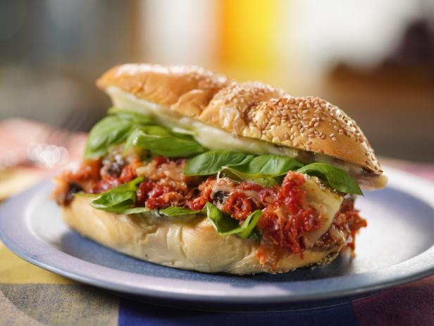 Eggplant Parmigiana Sub