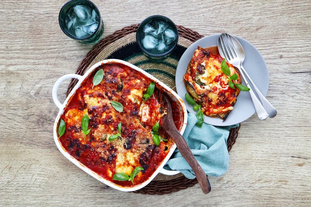 Italian vegetarian antipasto recipes Classic Eggplant Parmigiana