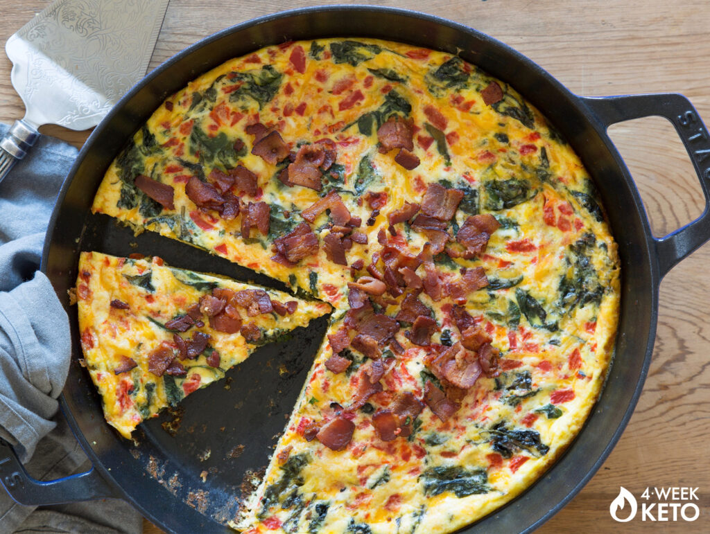 Veggie Frittata with Sun-Dried Tomatoes