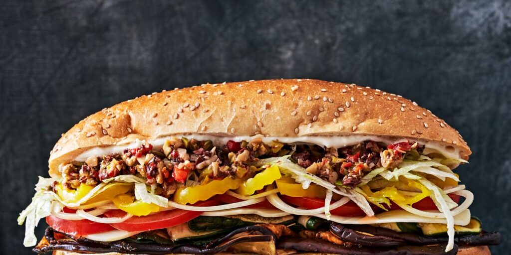 Vegetarian Italian sandwich recipes