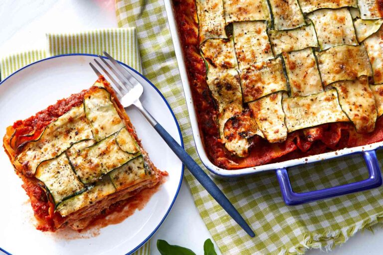 Vegetarian lasagna without pasta