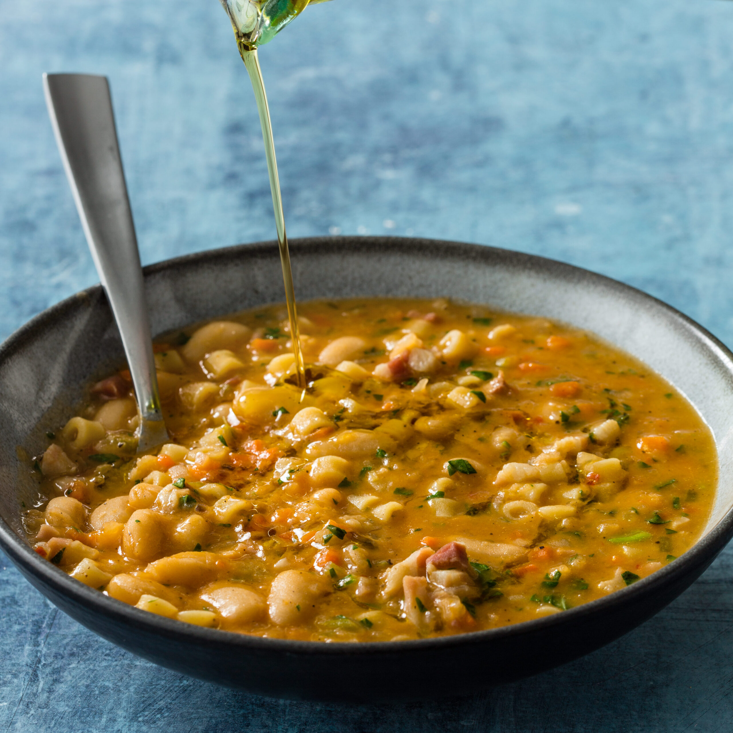 Cooking Pasta Fagioli