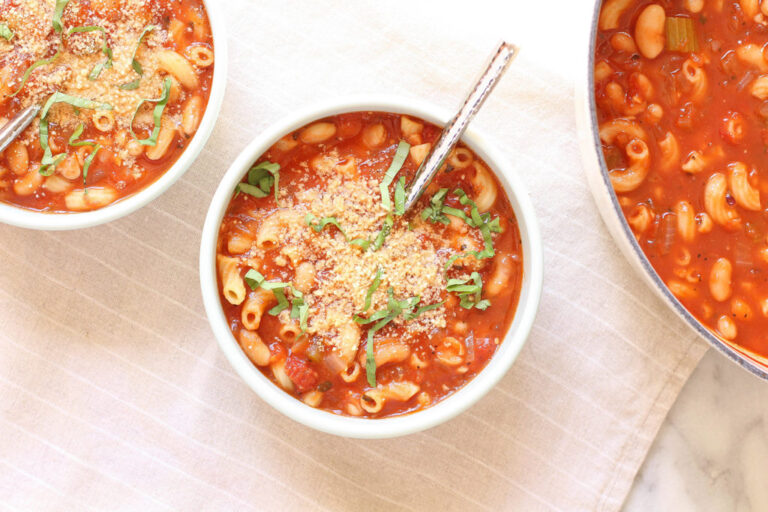 Vegetarian pasta fagioli soup recipes