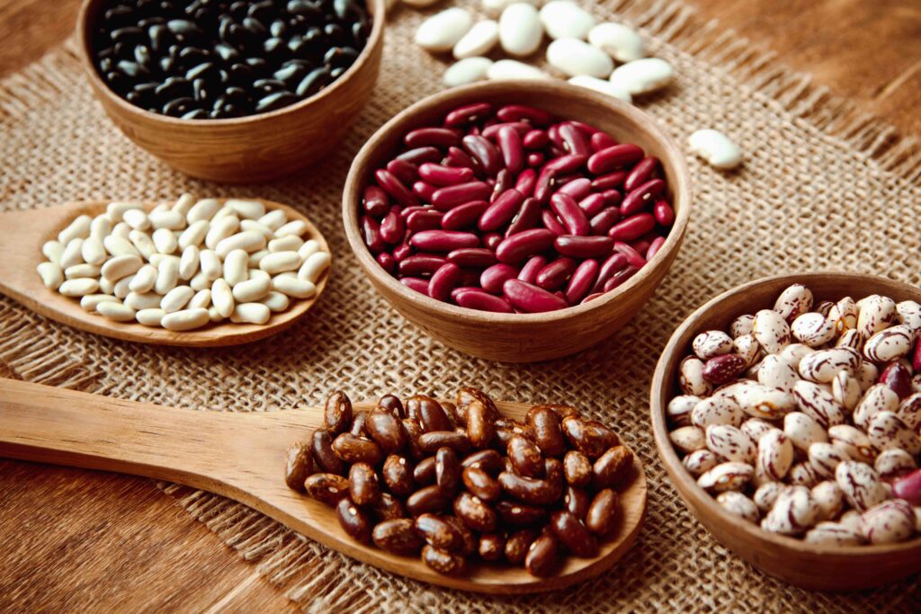 cannellini beans, kidney beans and navy beans.