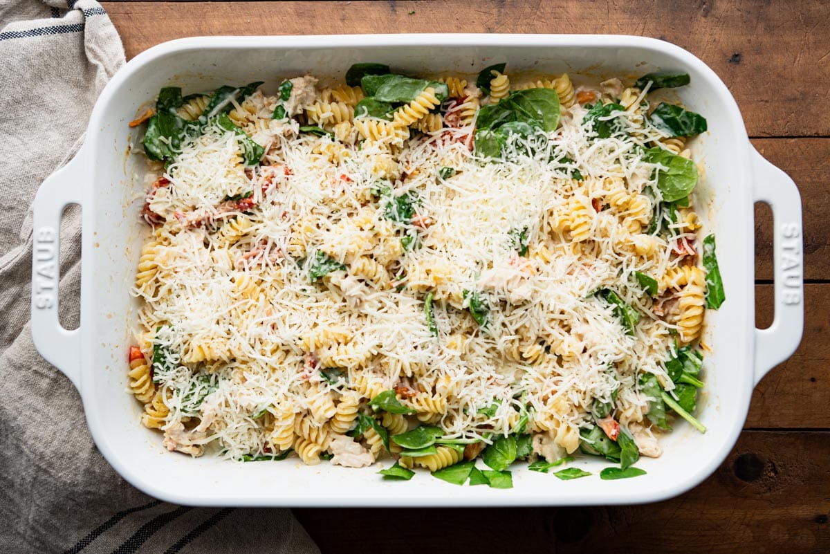 TUSCAN PASTA BAKE VEGETARIAN