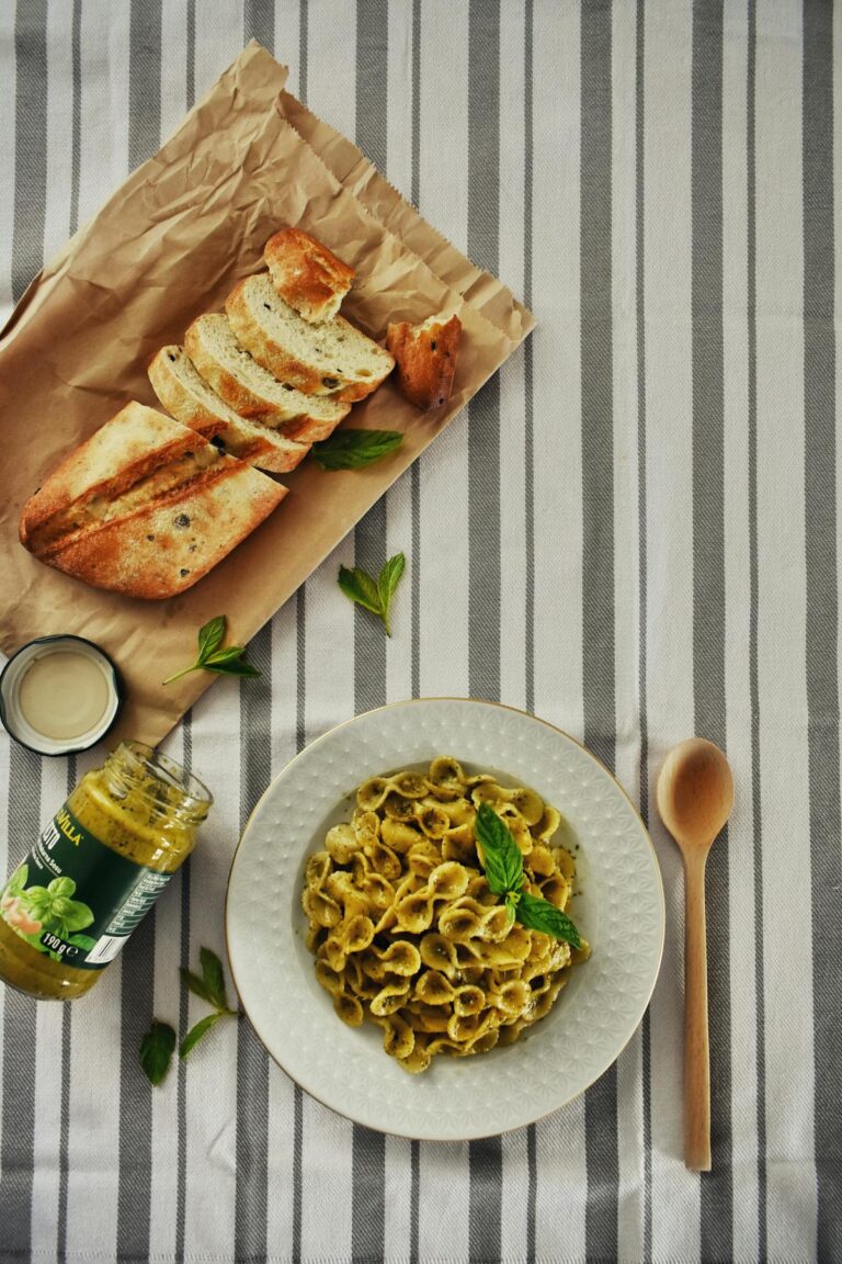 Pesto pasta vegetarian recipes