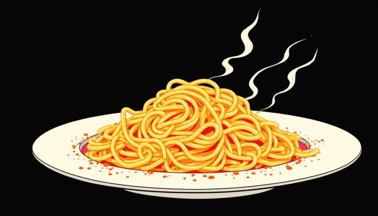 Vegetarian creamy mushroom pasta