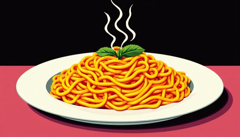 Vegetarian pasta entree